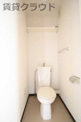 ライトコート斉藤Ⅱのトイレ|シンプルで使いやすいトイレです