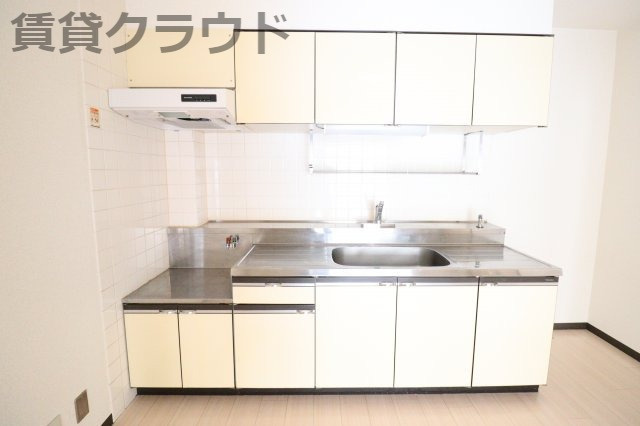 ライトコート斉藤Ⅱのキッチン|食洗器を置くスペースがある広いキッチンです！