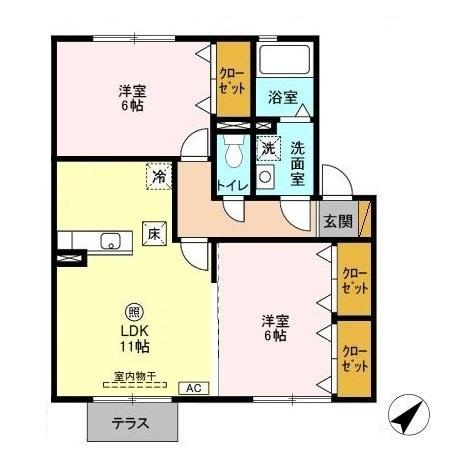 【間取り】 | Carinopensee