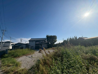 【外観】 | 川越市山田　建築条件なし売地　西武新宿線『本川越駅』徒歩48分　【山田小学区】