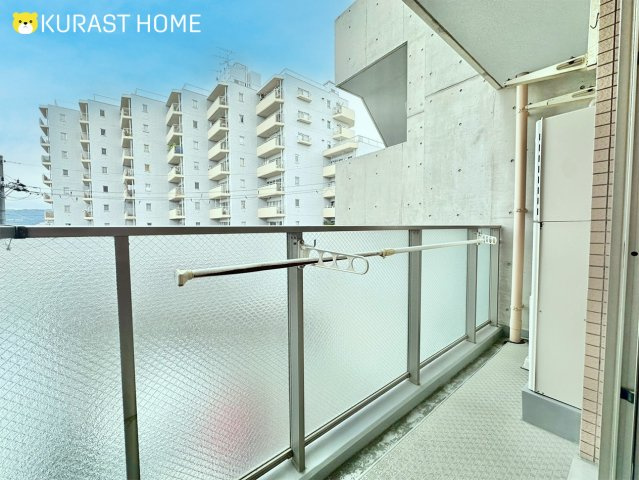 シンフォニー太子道　3階のバルコニー