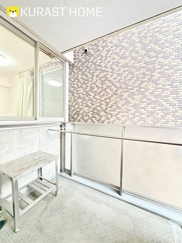 シンフォニー太子道　3階のバルコニー