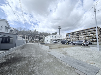 【外観】 | 駿東郡清水町伏見 新築一戸建て C号棟 | 現在建築中の外観画像です。ご内覧は同じメーカーの完成物件へご案内いたしますので、いつでもご相談ください！