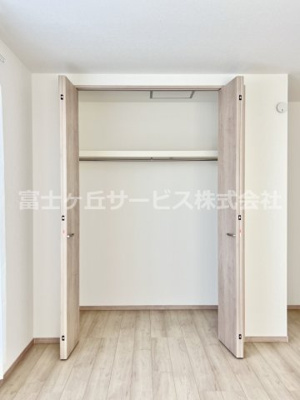 【収納】 | 駿東郡清水町伏見 新築一戸建て C号棟 | 寝室の収納です