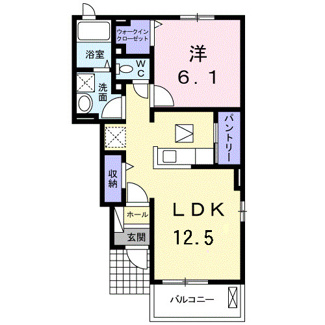 【間取り】 | サンライズガーデン　Ａ