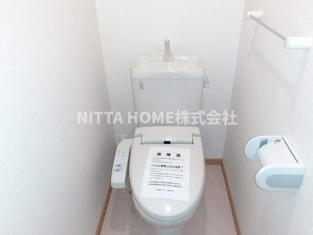 リッツハウス　ヴィラのトイレ|温水洗浄付きのトイレです◇