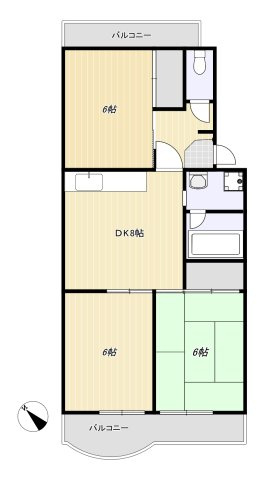 【間取り】 | サンパーク幕張台