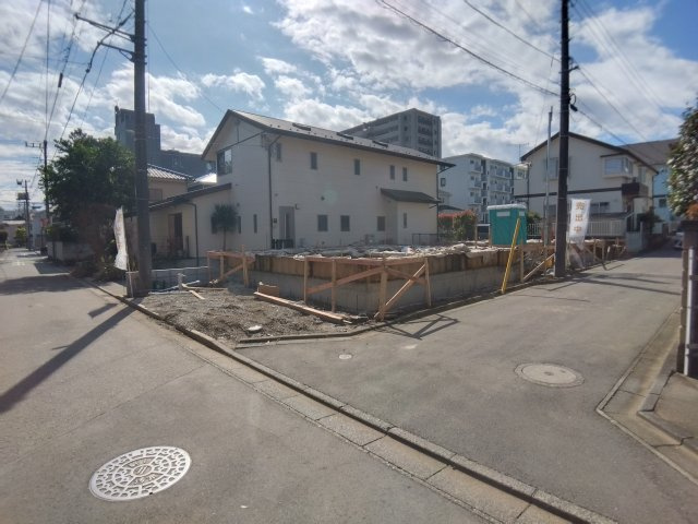 新築/ふじみ野市新田第4　全２棟の前面道路含む現地写真