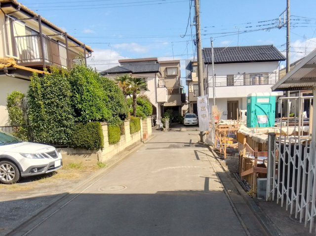 新築/ふじみ野市新田第4　全２棟の前面道路含む現地写真