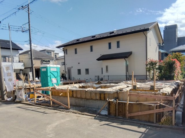 新築/ふじみ野市新田第4　全２棟の前面道路含む現地写真