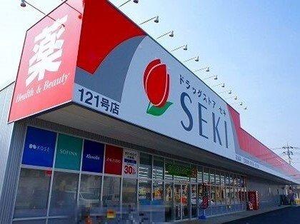 エアリーガーデンⅡの周辺|ドラッグストアセキ高坂店まで570m