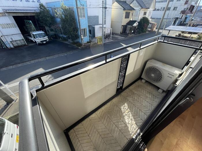 ラ・ボーテのバルコニー|バルコニー付きです