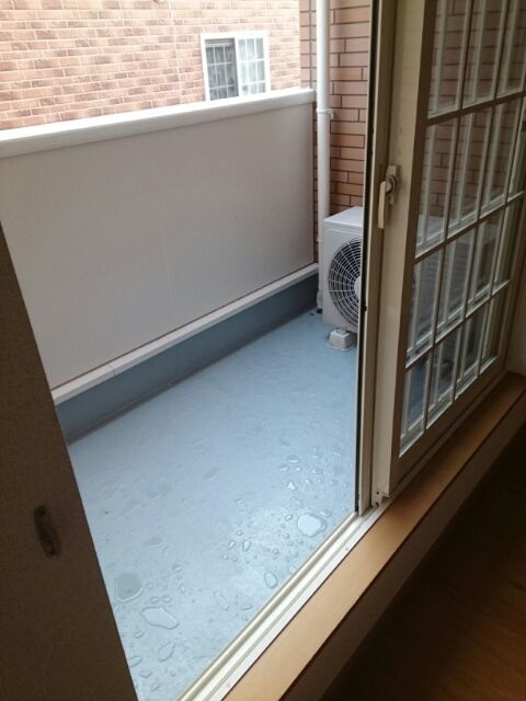 リヴェールＭのバルコニー|広々としたバルコニーです