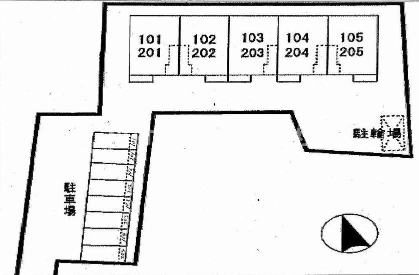 パストラルⅡの区画図