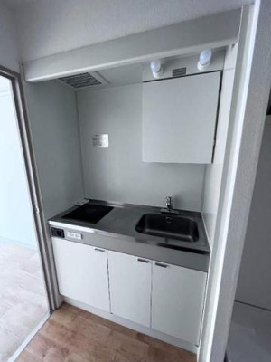 【キッチン】 | ジョイフル蒲田弐番館 | 1口IHコンロのキッチンです