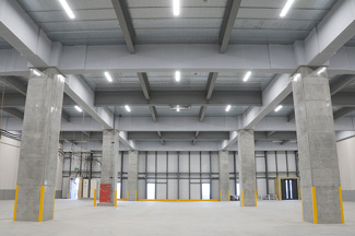 【内装】 | TRC東京流通センター物流ビルB棟 | 天高（梁下）5.5ｍ