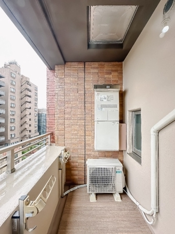 レジディア文京千石のバルコニー