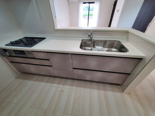 吉川市　中曽根1丁目　新築戸建　　全2棟のキッチン|キッチンです