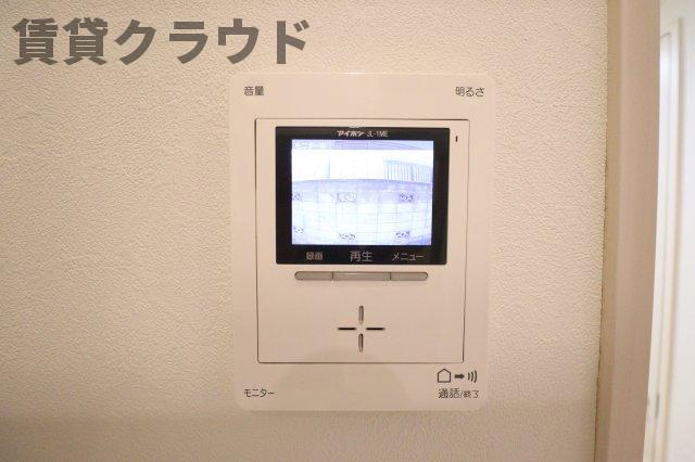 ラポーラ末広町の玄関|あると安心♪TVモニターホン付きです！