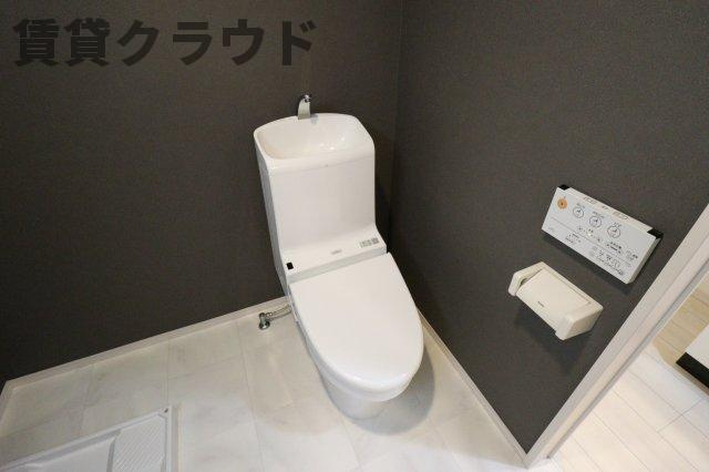 ラポーラ末広町のトイレ|温水洗浄便座も