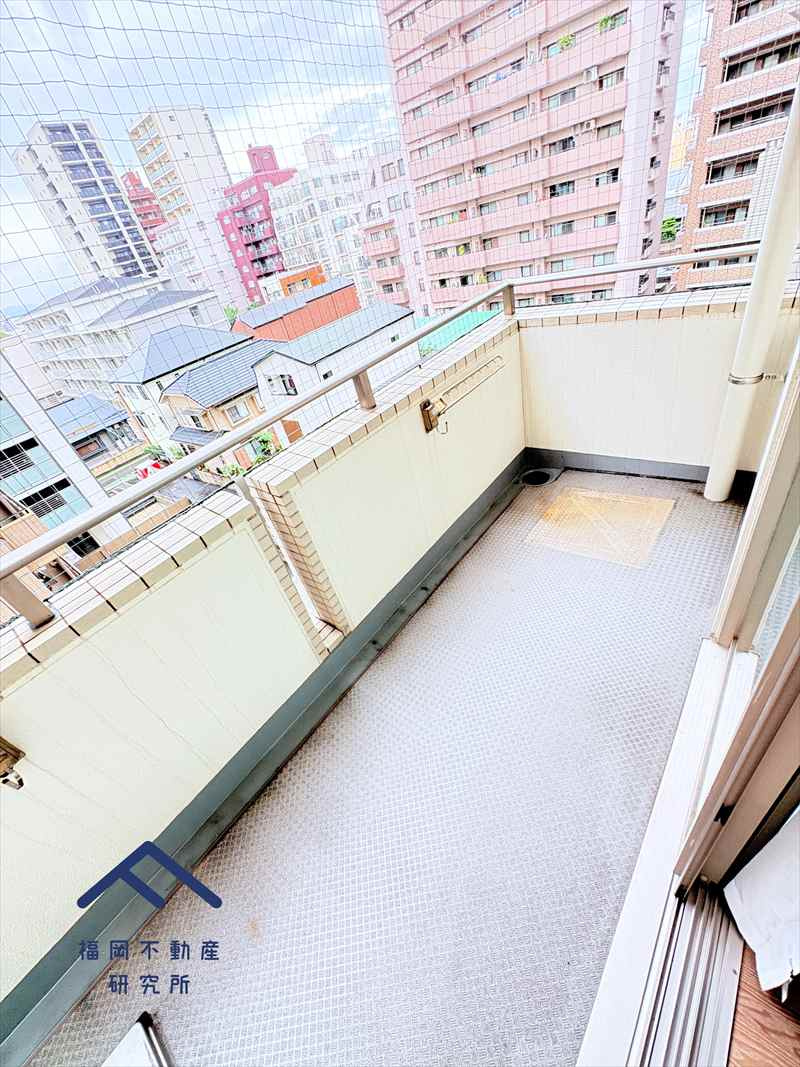 グランドメゾン大濠南のバルコニー