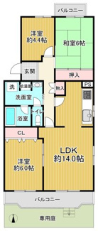 【間取り】 | エステート貝取２　嬉しい１階！専用庭付き！バス停２分！多方向への移動も叶います！ | 専用庭付き！お子様の遊び場やガーデニングなど楽しめます！２ウェイ動線のLDKも嬉しいポイントです！