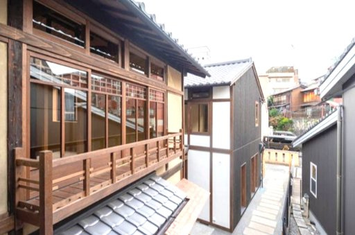 京都東山　みつのわ路地の展望