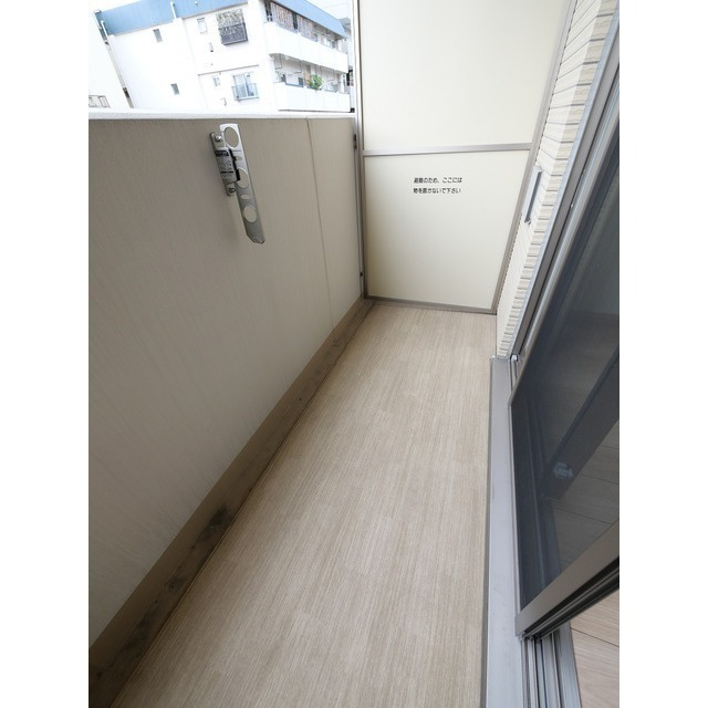 ディームス駒込のバルコニー