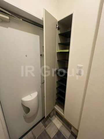 キャメル五反野Ⅱ　A棟の玄関