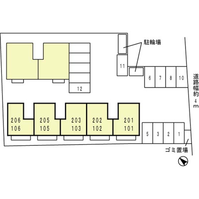 【区画図】 | セジュールM