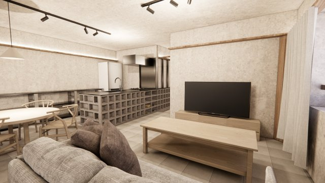 那覇市天久１丁目の賃貸マンションの内装