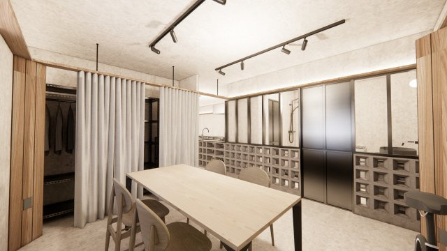 那覇市天久１丁目の賃貸マンションのロビー