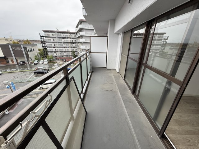 エバーグリーンハイツのバルコニー