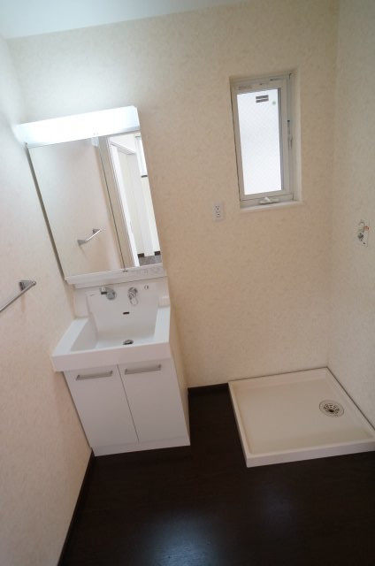 NOW HOUSEの洗面所