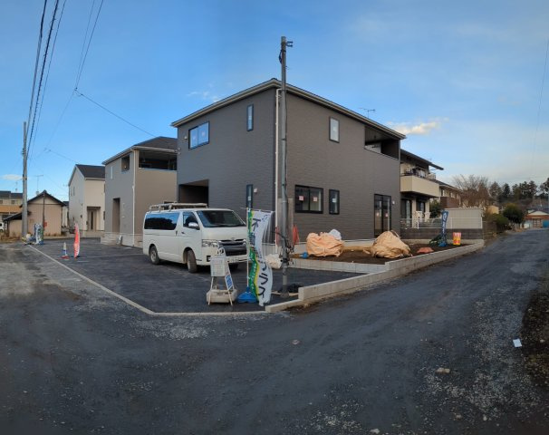 水戸市千波町　第15の前面道路含む現地写真|前面道路含む現地写真です