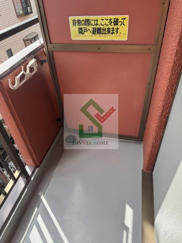 セザール清瀬のバルコニー