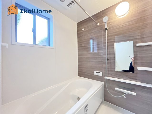 神戸市西区桜が丘西町3丁目　新築戸建の浴室|【ホームページに現地動画掲載中】●年中無休：当日予約可●1坪タイプの浴室です。浴室暖房乾燥機完備。