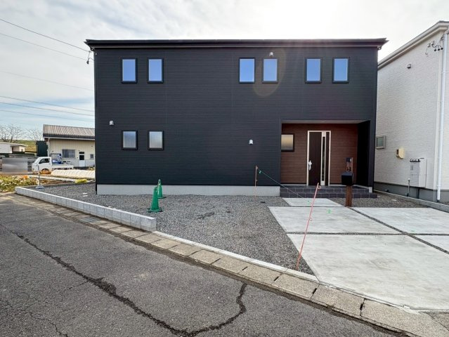 リーブルガーデン　岐阜市島田1丁目　全3区画分譲の外観|「現地（2025年10月29日）撮影」　
■外観写真　
■ヤマダ不動産　株式会社リライフ　