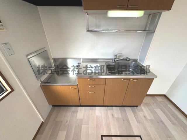 アパルトマントNFB　B棟のキッチン|きれいなキッチンです