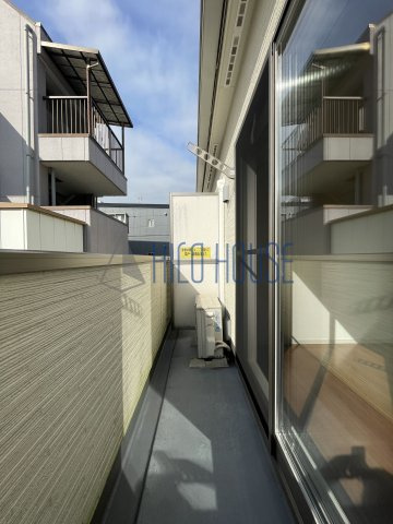 Clair本町のバルコニー