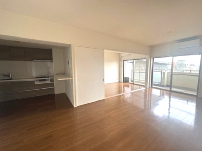 【居間・リビング】 | ジェム川口プライムアベニュー | 広々したLDKは家族団欒の場所です♪