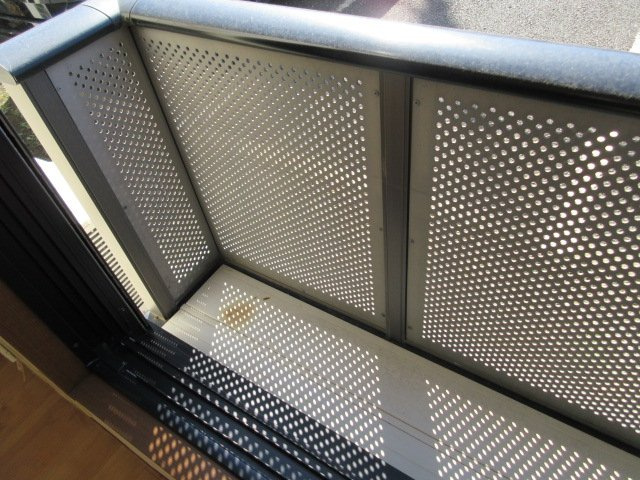 シャリテＳのバルコニー