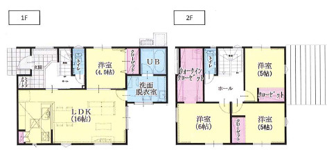 八代市永碇町新築戸建て　i-passoの間取り