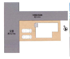 八代市永碇町新築戸建て　i-passoの区画図
