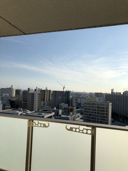 ARROW FIELDS貮番館のバルコニー