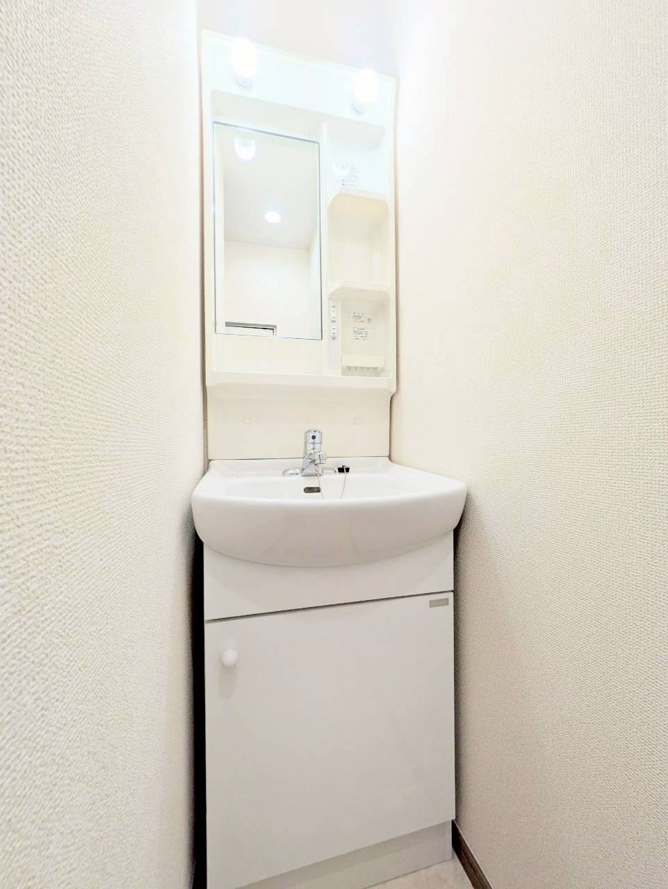 ハイツ上遠野の洗面所