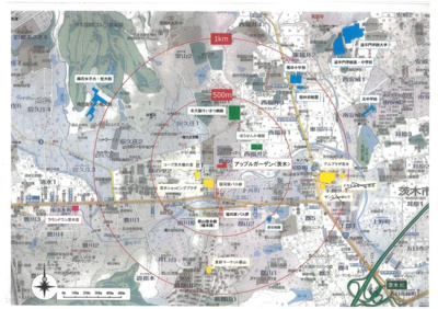 【地図】 | アップルガーデン茨木