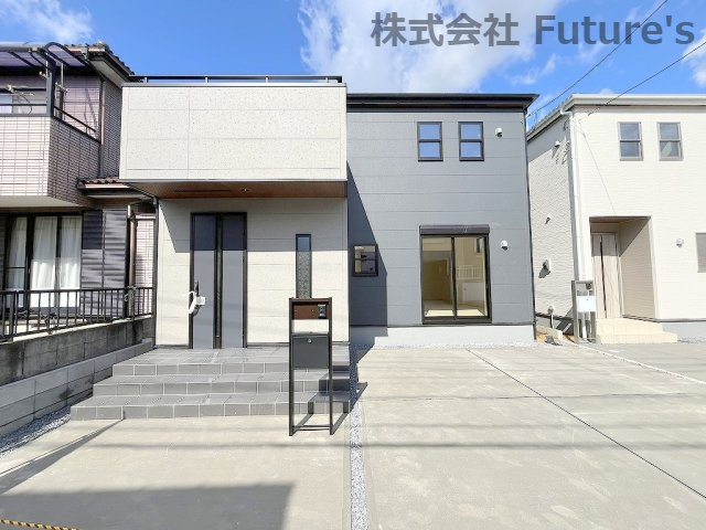 吉川市保　新築戸建　全2棟　1号棟の外観|2025年10月完成の新築戸建