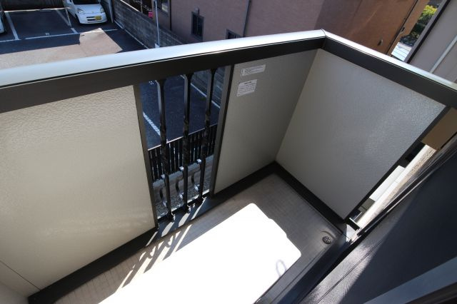 グレイス中道のバルコニー