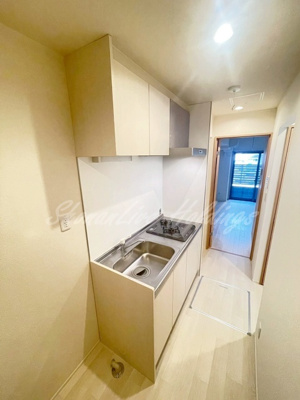 【キッチン】 | ビューノQ.S.横濱阪東橋 | 便利な2口ガスコンロシステムキッチン♪